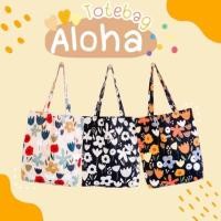 ราคา Aloha tote bag ลายดอก [พร้อมส่ง] (3838258820)