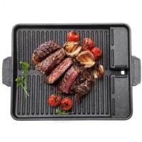 ราคา กระทะย่าง ทรงผืนผ้า ขนาด 26x37.5ซม สามารถใช้ได้กับเต่แก๊สทุกชนิด (21646072874)