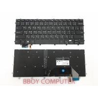 ราคา DELL Keyboard คีย์บอร์ด XPS 15 9550 9560 4444SLV มี Backlit ไทย-อังกฤษ (3344703373)