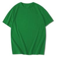 ราคา เสื้อยืดเปล่า สีเขียวไมโล คอกลม คอตตอล100% เสื้อกูเปล่า ลำลอง เสื้อสีพื้น (21741443684)