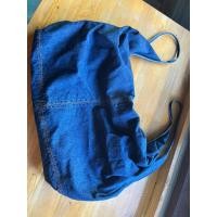 ราคา ZARA กระเป๋าสะพายไหล่ผ้ายีนส์ แบบเท่ๆ มือสอง (52852848302)