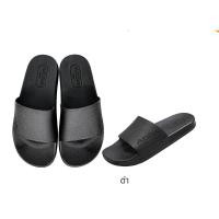 ราคา [ลูกค้าใหม่ราคา 1 บาท ]รองเท้าแตะแบบสวม adda รุ่น 14304 พื้นยาง สีดำ ไซส์ 7-10 สวมเปิดปลายเท้า (28621344685)