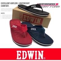 ราคา Hot Edwin Mens EVA Flip Flop Selipar รองเท้าแตะ Casual ของแท้ Slip On Slipper Laris (27941201602)