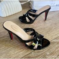 ราคา รองเท้าคู่โปรดของคุณสุดๆ (IR KC22482) กับรองเท้าส้นสูง style ysl วัสดุหนังเงานิ่ม ส้นสูง 4.5 นิ้ว เสริมหน้า 1 นิ้ว (26430632456)