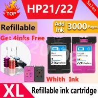 ราคา ใช้งานร่วมกับ HP 21 HP 22 ตลับหมึก HP 21XL HP 22XL สีดํา HP21 HP22 เติมสําหรับ hp Deskjet D2320 D2330 D2345 D2360 3910 3915 3920 3930 3930v (47802158381)