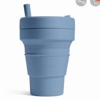 ราคา Stojo- Collapsible cup แก้วน้ำพับได้ สีฟ้า (3125028477)