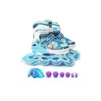 ราคา แนะนำ! ดิสนีย์สเก็ตเต็มชุดสำหรับเด็ก รองเท้าสเก็ตปรับไซส์ได้ UV1T เหมาะสำหรับเด็กทั้งผู้ชายและผู้หญิง (51453417348)