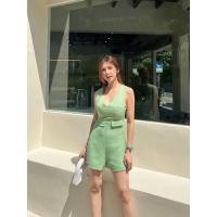 ราคา New INTUON jump suit size S สีเขียว (28050808561)