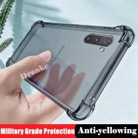 ราคา สําหรับ Samsung Galaxy Note10 6.3 นิ้ว SM-N970F ยืดหยุ่นซิลิโคนเหลวใสกึ่งโปร่งใส Anti-Yellowing ฝาครอบ 4 มุมป้องกันกรณีเยลลี่ (55103544951)