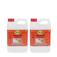 ราคา NSเชลแลคทาไม้สูตรเข้มข้น สีส้ม ขนาด 1.85 X 2 ลิตร NS NSshellac AMBER (1353655205)