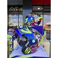 ราคา หมวกกันน็อคครึ่งใบ Raiden open face FUSION / ลาย PUNK หมวกกันน็อคแว่น 2 ชั้น (26173684992)