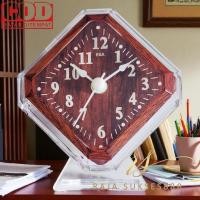 ราคา นาฬิกาปลุกแบบใส 8121 / นาฬิกาตั้งโต๊ะปลุก / นาฬิกาตั้งโต๊ะนาฬิกาปลุกรุ่นกล่อง ไควา (49355179400)