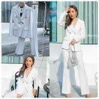 ราคา Charissa #สูทสีขาว #สูทสีขาวออกงาน #สูทสีขาวถ่ายพรี #สูทสีขาวไปงาน #สูทสีขาวสวยๆ #สูทสีขาวเก๋ๆ #สูทสีขาวใส่ทำงาน (23900802238)