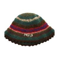 ราคา ❤ ลายถักทำด้วยมือสำหรับผู้หญิงทอลายทางหมวกทรงถังปีกกว้าง Topi Bucket ผู้ใหญ่วัยรุ่นหมวกชาวประมง (44057320754)