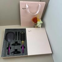 ราคา Huaqiang North Dyson สไตล์เดียวกัน Air Cushion ชุดเจ็ดชิ้นกล่องของขวัญ Air Cushion หวีจัดแต่งทรงผม Roller Comb กิ๊บติดผม Anti-Static Sou (52704406585)