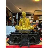 ราคา พระบูชาหลวงปู่ทิม วัดละหารไร่ ระยอง ปี 2558 ขนาดหน้าตัก 3 นิ้ว องค์ปัดทอง ถอดแบบจำลอง จากองค์หลวงปู่ทิมองค์ใหญ่ สามารถแ (29704315503)