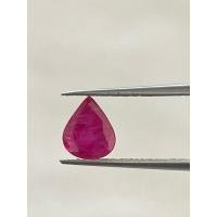 ราคา ทับทิมแท้ น้ำหนัก 1.26 กะรัต แหล่งกำเนิดพม่า ขนาด 6.8x5.8x4.2mm (27323537235)