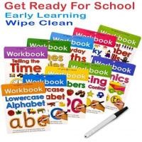 ราคา [10 BOOKS] หนังสือ Prddy Wipe-Clean หนังสือกิจกรรม WipeClean (26062392553)