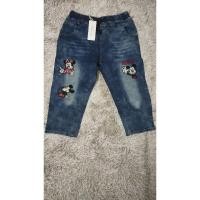 ราคา กางเกงยีนส์ยืดปักลายมิกกี้เมาส์ทั้งหน้าและหลัง (18071516383)