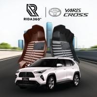 ราคา [RIDA360°] พรมรถยนต์ TOYOTA YARIS CROSS 2023-2026 พรมปั๊มขึ้นรูปไร้รอยต่อ รับประกัน5ปี [161] (16096760591)
