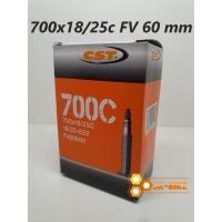 ราคา ยางในจักรยานเสือหมอบ CST 700 x 18/25c FV จุ๊บเล็ก 60mm (2265720420)