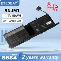 ราคา ETESBAY 9NJM1แบตเตอรี่แล็ปท็อปสำหรับ Dell Alienware 15 R3 R4 17 R5 Series P69F P31E001 MG2YH HF250 0546FF 0HF250 P69F002 (24239889090)