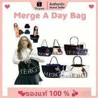 ราคา จัดส่งจากเว็บไซต์ทางการแท้!!MERGE A DAY BAG M/L/mini7 Color Merge กระเป๋า official ส่งต่อ กระเป๋าTote (51255081415)