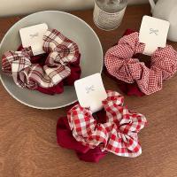 ราคา ผ้าผูกผมลายสก๊อตสีแดงสไตล์เกาหลีแฟชั่นและน่ารักสําหรับเด็กผู้หญิงของขวัญปีใหม่นักเรียนที่สวยหรู (44176929104)