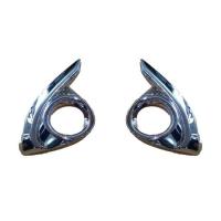 ราคา ครอบไฟตัดหมอก Mazda 2 2015-2017 ชุบโครเมี่ยม (2236080780)