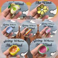 ราคา กิ๊บหนีบผม ผลไม้ เรนโบว์ สีสันสดใส ขนาด 3cm เก็บหน้าม้า เก็บช่อผมเล็กๆกำลังน่ารัก งานอย่างดีตัวหนีบแข็งแรง พร้อมส่ง (4994138655)