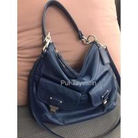 ราคา มือสอง ของแท้ coach F23681 น่าจะตระกูล Poppy หนังสีกรม (29924858229)