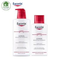ราคา Eucerin pH5 Lotion ยูเซอริน โลชั่นบำรุงผิวกาย เพิ่มความชุ่มชื้น สำหรับผิวธรรมดา-ผิวแห้ง 250ml/400ml (10461408672)