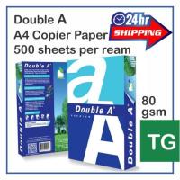 ราคา Jimat Double A 80GSM A4 Copier Paper Premium ( 500 แผ่น ) Next Day (23368834710)