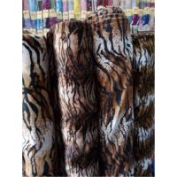 ราคา ผ้าลายเสือ ลายม้าลาย ลายวัว ผ้ากำมะหยี่ขนสั้น (1418464264)