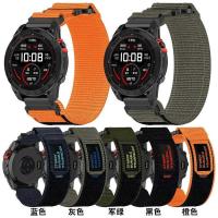 ราคา เหมาะสําหรับ Garmin Fenix8 Quick Release Velcro Strap Fenix7X/6/5/Enduro3 สายรัดข้อมือผ้าใบไนลอน (41027101014)