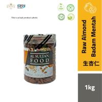 ราคา AlSultanFood อัลมอนด์ดิบทั้ง | Kacang Badam Mentah 1Kg (40276110784)