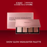 ราคา บราวอิท บาย น้องฉัตร พาเลทไฮไลท์โชว์โกลว์ Browit Show Glow Highlighter Palette (18864912391)