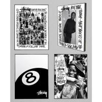 ราคา STUSSY : โปสเตอร์ + Framebock / กรอบขนาด 45x30: STUSSY (BOOTLEG) - STUSSY 8 BALL / STUSSY ASAP ROCKY / STUSSY SMASH RACISM (28081500873)