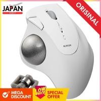ราคา Elecom Wireless Trackball Mouse Bluetooth IST Bearing Support Thumb Control 36mm Ball 5 Buttons Windows Mac Chromebook White M-IT11BRWH (29009538278)