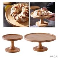 ราคา [bqz01] ขาตั้งจอแสดงผลเค้กพร้อมถาดเท้าสูงแผ่นเสิร์ฟไม้สําหรับขนมและผลไม้สําหรับทุกโอกาส (56952656774)