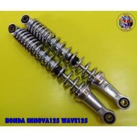 ราคา Honda Innova125 Wave125 Rear Chrome Shock Set L/R โช๊คหลังชุบ (19052487281)