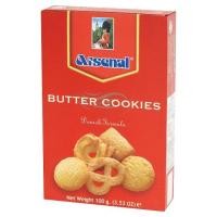 ราคา สินค้าขายดี!! อาร์เซนอล บัตเตอร์คุกกี้ สูตรเดนมาร์ค 100กรัม Arsenal Danish Formula Butter Cookies 100g (8175093532)