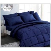 ราคา ลิขสิทธิ์แท้MS10 : Sweet dreams ชุดเครื่องนอน สวีทดรีม รุ่นสีพื้น Microtech Stripe ผ้าปู 3.5 ,5, 6 ฟุต, ผ้านวม (20072475084)
