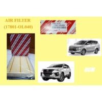 ราคา AIR FILTER (17801-OL040) สําหรับ TOYOTA HILUX REVO GUN125 GUN126 INNOVA TGN140 FORTUNER GUN155 (45751715940)