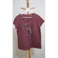 ราคา EDC เสื้อแขนสั้น สีแดงอมม่วง Size S (14916715416)