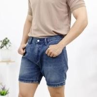 ราคา กางเกงยีนส์ขาสั้น (Clothing Jean's Man) กางเกงยีนส์ฟอก (25679664255)