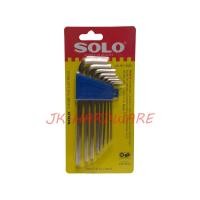 ราคา SOLO 905 MM ประแจตัวแอล ประแจหกเหลี่ยม กุญแจตัวแอล 8 ตัวชุด (8303446045)