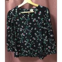 ราคา เสื้อวินเทจ ลายดอก มือสอง (346839738)