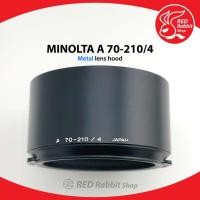 ราคา Minolta 70-210/4 รุ่นโลหะ ฮู้ด Minolta 70-210 ของแท้ รุ่นบอดี้โลหะ สภาพดี มือ 2 Japan Minolta A (20168161310)