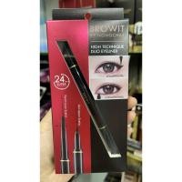 ราคา อายไลน์เนอร์น้องฉัตร บราวอิท ไฮเทคนิคดูโอ้อายไลน์เนอร์ browit eyeliner - สีดำ (25269507695)
